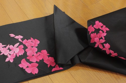 Vintage japanese nagoya obi - vintage,