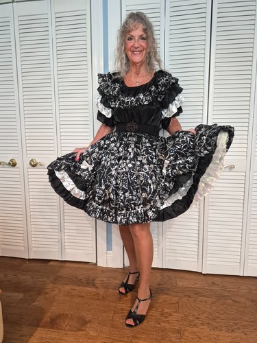 Black silver lame sequins - black/silver, lame/sequins