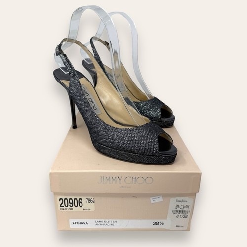 Jimmy choo anthracite lame - jimmy,