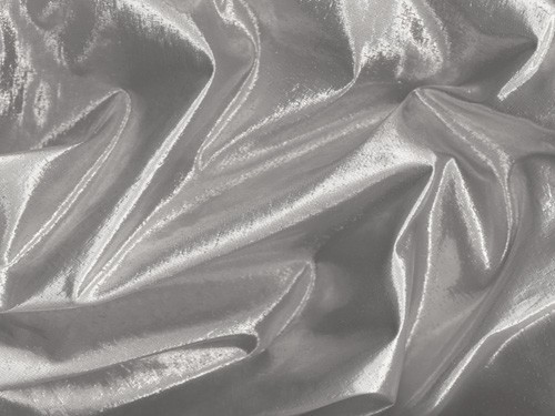 Silver lame fabric by - lame,