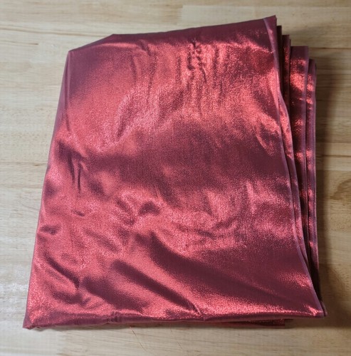 Vintage lame fabric length - vintage,