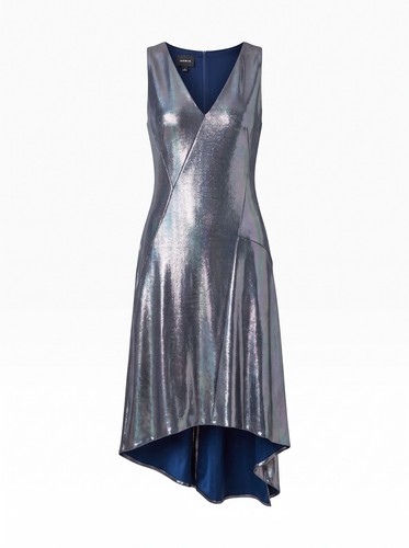 Akris mainline metallic lame - metallic,