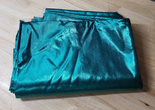 Vintage lame fabric length - vintage,