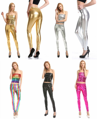 Adult womens shiny metallic - womens,