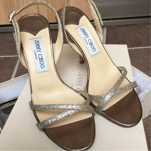 Jimmy choo lame sandals - lame,