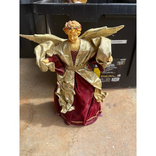 Vintage angel tree topper - vintage,