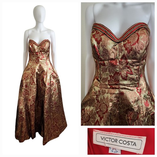 Victor costa 1980 gold red - costa,