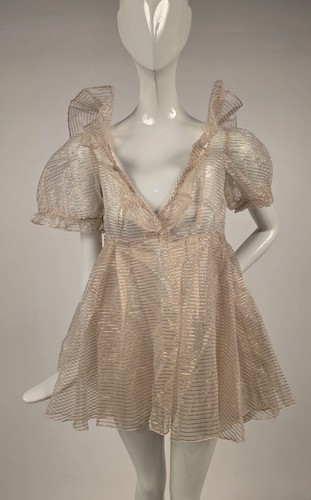 Vintage poofy posh metallic - vintage,