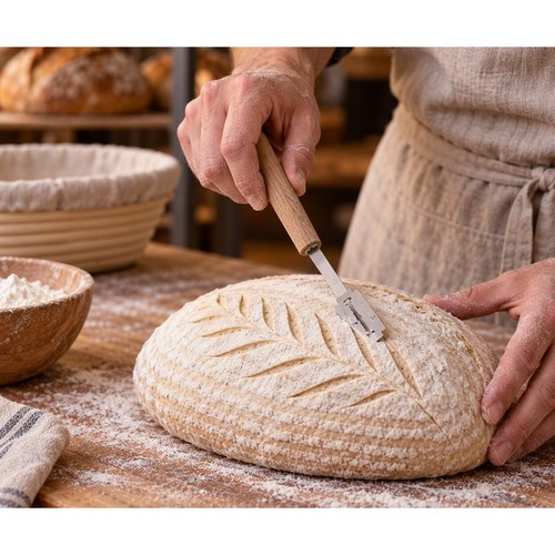 Fida bread dough lame with - dough,